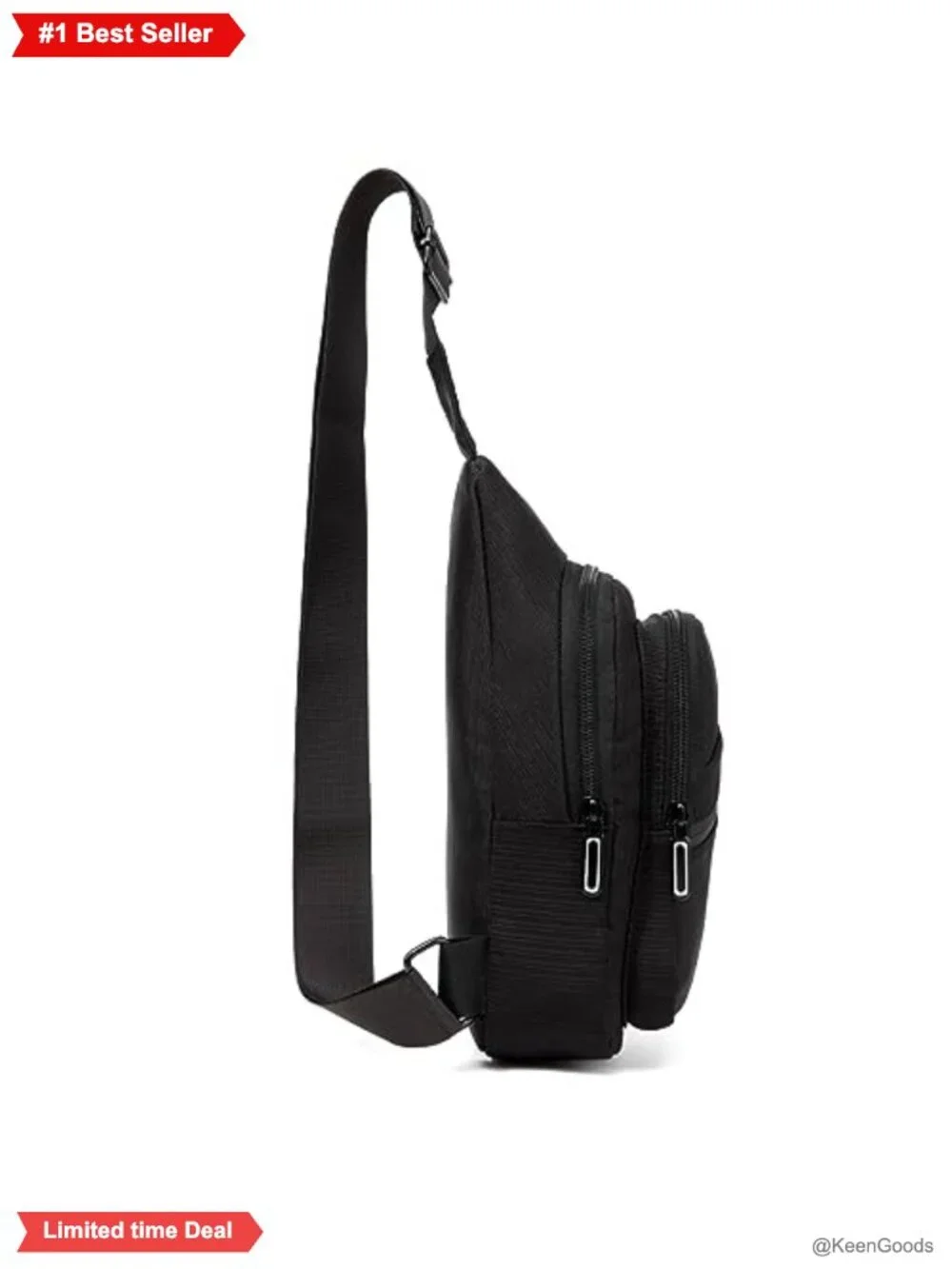 EVANCARY Sling Backpack Crossbody Lightweight Nylon Travel Hiking Daypack